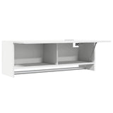 808233 Wardrobe White 100x32,5x35 cm Engineered Wood