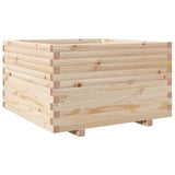 Garden Planter 80x80x49.5 cm Solid Wood Pine 3282529