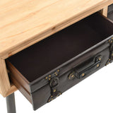 Coffee Table Solid Fir Wood 115x55x50 cm 245777