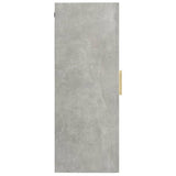 Hanging Wall Cabinet Concrete Grey 69.5x34x90 cm 812280