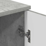 Bathroom Cabinet Wall-mounted Concrete Grey 30 x 31.5 x 61 cm 883347