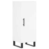 Highboard White 34.5x34x180 cm Engineered Wood 3199193