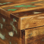 ZNTS Wall-mounted Bedside Cabinets 2 pcs Solid Wood Reclaimed 4017456