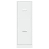 Apothecary Cabinet White 40x41x118 cm Engineered Wood 855196