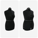 Adjustable Dress Form Female Height Adjustable Black M Velvet 42018606
