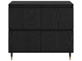 Storage Cabinet 2 pcs Black Oak 60 x 35 x 70 cm 3394529