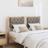 Headboard Other Brown and taupe 135 cm Solid pine wood 879017