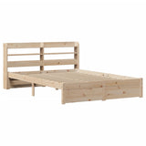 Bed Frame with Headboard without Mattress 150x200 cm King Size 3306738