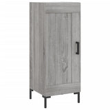 Highboard Grey Sonoma 34.5x34x180 cm Engineered Wood 3200455