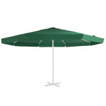 ZNTS Replacement Fabric for Outdoor Parasol Green 500 cm 312539