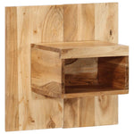 ZNTS Bedside Cabinet 50x27x50 cm Solid Wood Acacia 4017523