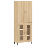 Highboard Sonoma Oak 69.5x34x180 cm Engineered Wood 3195750