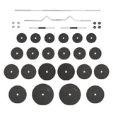 Barbell and Dumbbell with Plates Set 120 kg 3145032