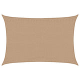 Sunshade Sail 160 g/m Taupe 3.5x4.5 m HDPE 311406