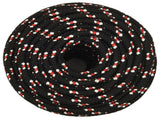 Multipurpose Utility Rope 16 mm 100 m Black and Red PP 3472847