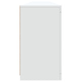 Sideboard with LED Lights White 283x37x67 cm 3209023