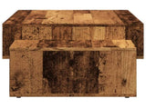 Coffee Table Old Wood 105x55x32 cm Engineered Wood 856670