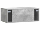 Wall-Mounted TV Cabinet Concrete Grey 59.5 x 31 x 30 cm 898028