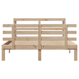 Bed Frame with Headboard without Mattress 120x190 cm Small Double 3306100