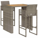 Garden Bar Set Grey 3328887