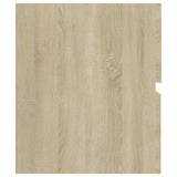 ZNTS Bathroom Furniture Set Sonoma Oak Engineered Wood 3071678
