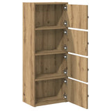 Bookcase Artisan Oak 40x24x102 cm Engineered Wood 860381
