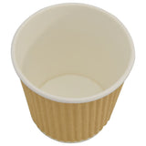 Paper Coffee Cups 1000 pcs 4oz 100ml Brown 4102798