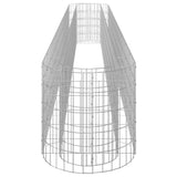 Gabion Raised Bed Galvanised Iron 400x50x50 cm 152028