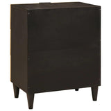 Bedside Table with Drawer 50 x 33 x 62 cm Solid Mango Wood 4017837