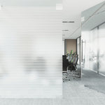 Window Films Frosted Stripes Design PVC 3206469