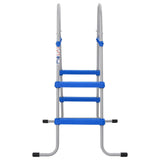 Pool Ladder for Above Ground Pool 84 cm Steel and Plastic 4010325