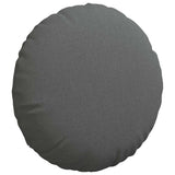 Seat Cushions 2 pcs Dark Grey 80 x 29 cm Fabric 42014232