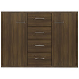 Sideboard Brown Oak 88x30x65 cm Engineered Wood 815371