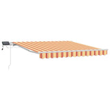 Retractable Awning Yellow and Orange 300 x 250 cm 3329962