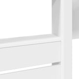 Bunk Bed for Kids White 100 x 200 cm Engineered wood 3410499