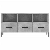 TV Cabinet Concrete Grey 102x36x50 cm Engineered Wood 829048