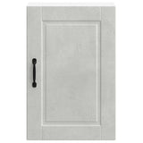 Kitchen Wall Cabinet Porto Concrete Grey Engineered Wood 854031