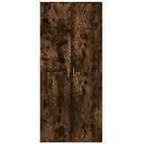 Highboard Smoked Oak 80x35x180 cm Engineered Wood 3276655