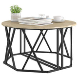 Coffee Table Sonoma Oak 80 x 80 x 42 cm 868250