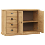 Sideboard with Drawers VIGO 113x40x75 cm Solid Wood Pine 353187