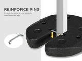 Gazebo Weights Set of 8, 24KG Weights for Gazebo Legs with Reinforce Pins and Carry Belt, for T3398P377597