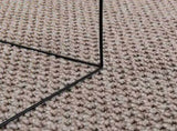 Area Rugs Rectangular LUGO Taupe 120 x 170 cm Polyester 42022689