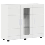 Wooden Cabinet High Gloss White 88.5 x 30.5 x 73 cm 880305