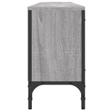 TV Cabinet with Drawer Grey Sonoma 200x25x44 cm Engineered Wood 838991