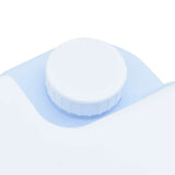 Camping Toilet Manual Light Blue and White 41.5 x 36.5 x 42 cm 42001428