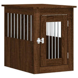 Dog Crate Furniture Brown Oak 45x62x59 cm Engineered Wood 838315
