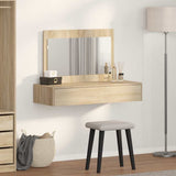 Dressing Table Brown 100 x 40 x 70 cm Engineered Wood 865210