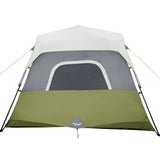 Family Tent with LED 6-Person Light Green Quick Release 94308