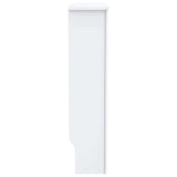 Engineered Wood Radiator Cover White 78 cm 325559