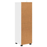 Bathroom Cabinet White 30.5 x 30 x 101 cm Engineered Wood 888737
